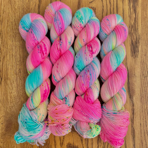 Club tropicana Sock yarn * DYED TO ORDER